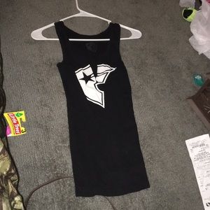 Black graphic under shirt